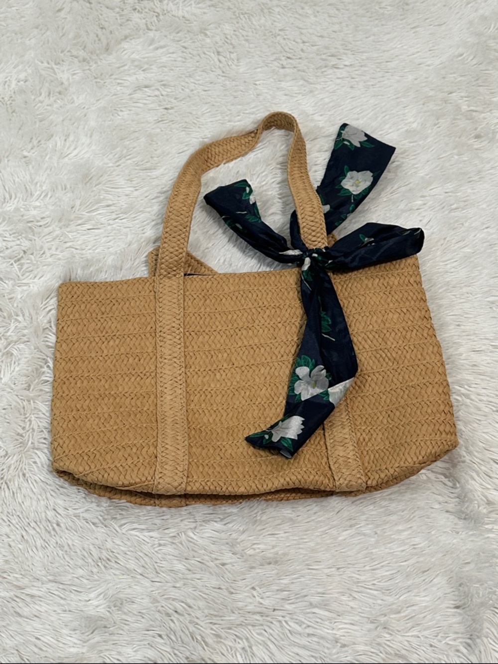 🎡 Draper James Small Woven Tote Bag
